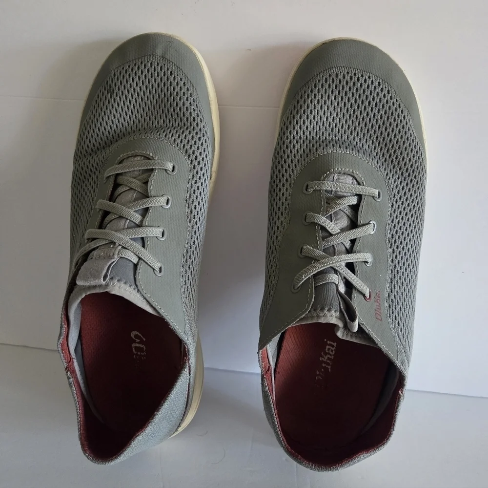 Olukai Gray Men's Casual Sneakers Sz.10,5
